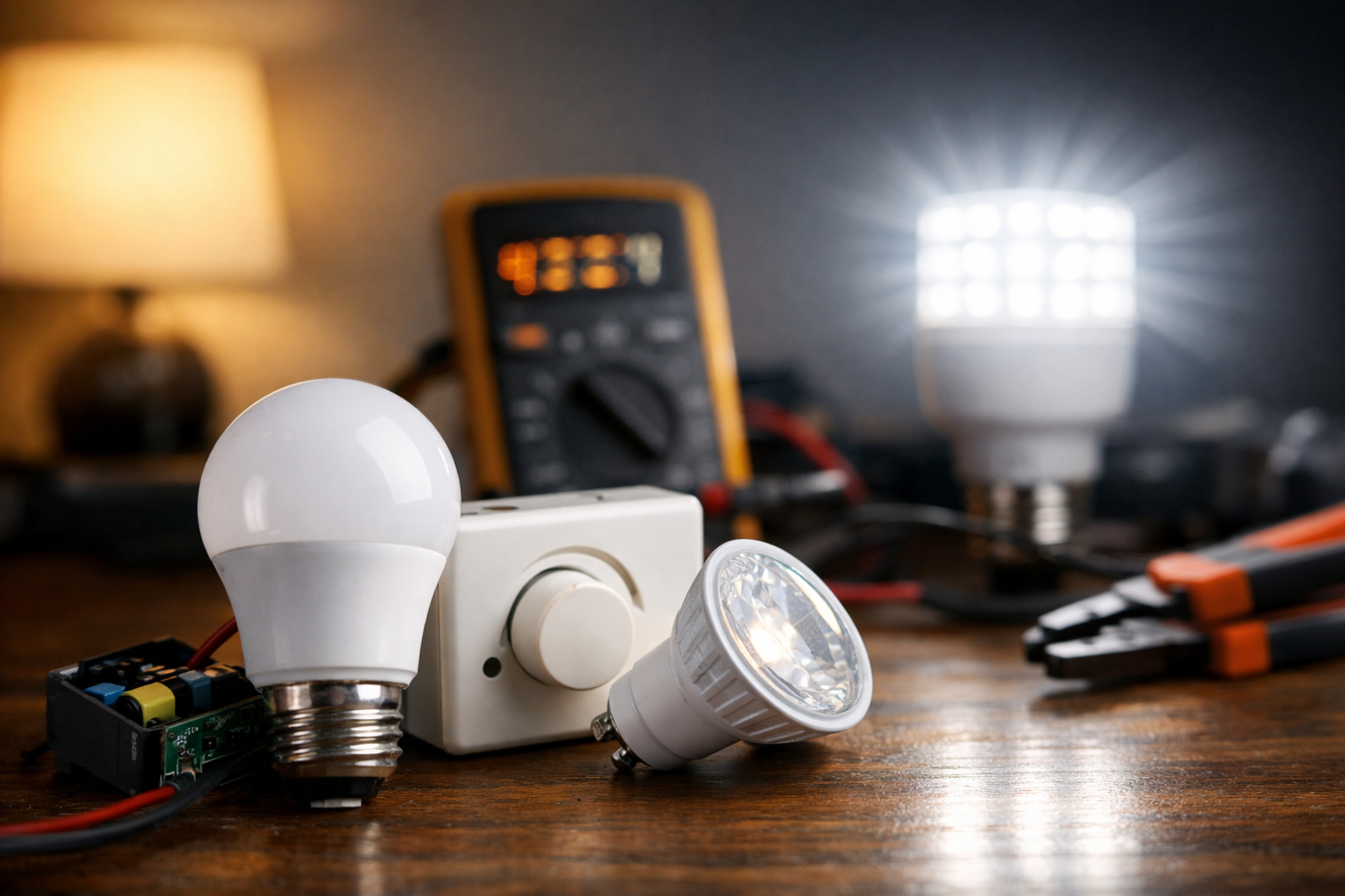 LED bulbs not dimming properly